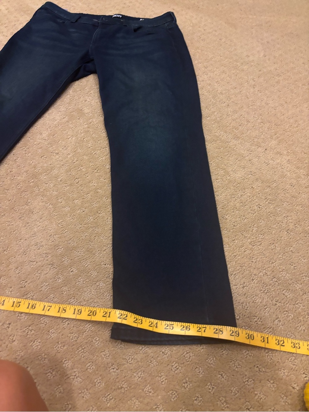 Men’s DKNY Duane Straight Fit Jeans - Dark Indigo Sz 34x32 - Picture 7 of 15